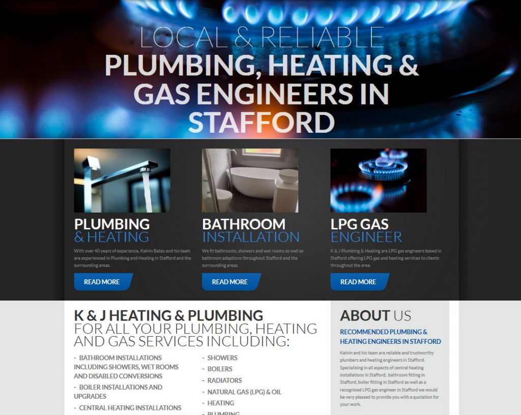 K & J Plumbing & Heating, Stafford